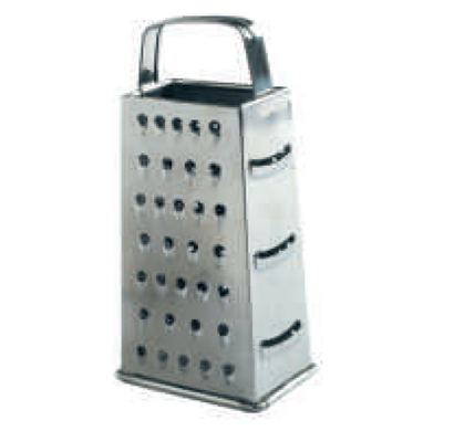 strapped handle grater
